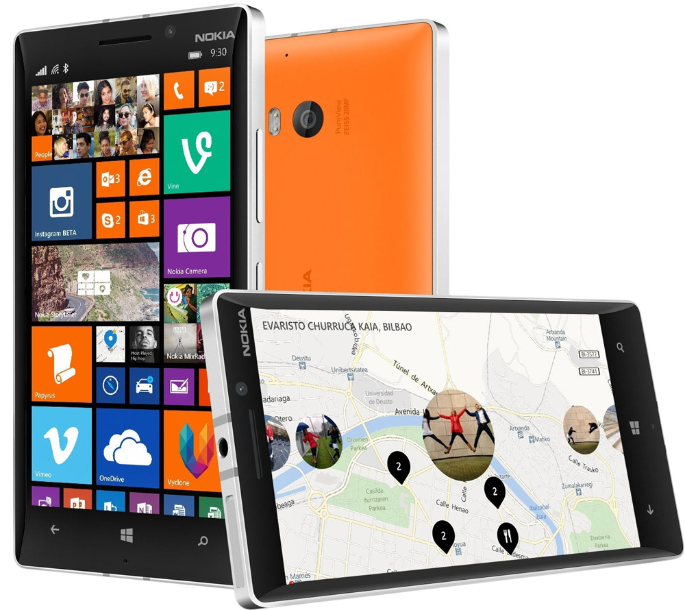 Смартфон NOKIA Lumia 930 Orange Оперативная память, Гб 2