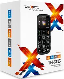 Мобильный телефон TEXET TM-B113