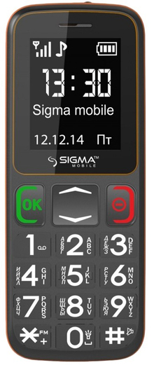 Мобільний телефон SIGMA mobile Comfort 50 mini3 Grey Orange