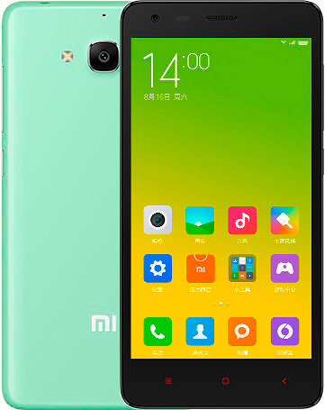 Смартфон XIAOMI Redmi 2 (green) Встроенная память, Гб 8