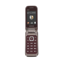 Мобільний телефон SAMSUNG GT-C3592 (wine red)