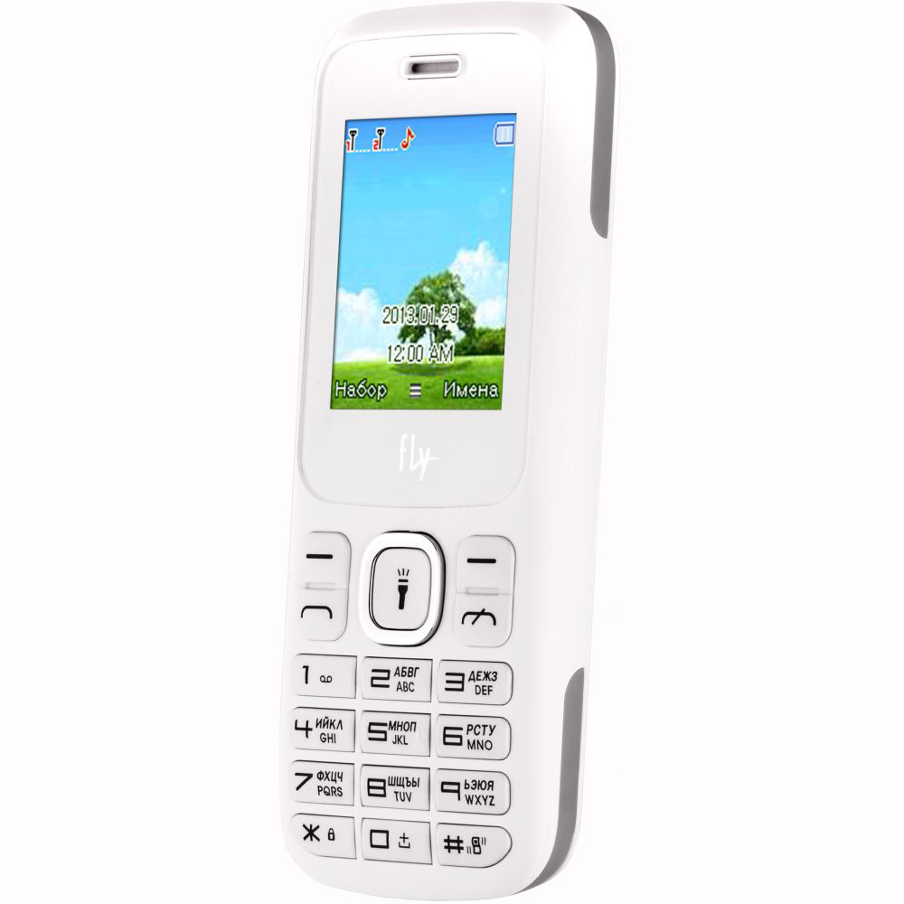 Мобильный телефон FLY FF177 Dual Sim white купить в Киеве ➦ лучшая цена в  Фокстрот по всей Украине: Харьков, Днепр, Одесса, Николаев, Запорожье