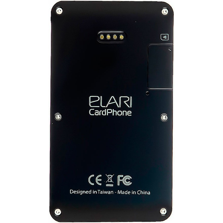 Мобильный телефон ELARI CardPhone Black (LR-CP-BLCK) Диагональ дисплея 1.1