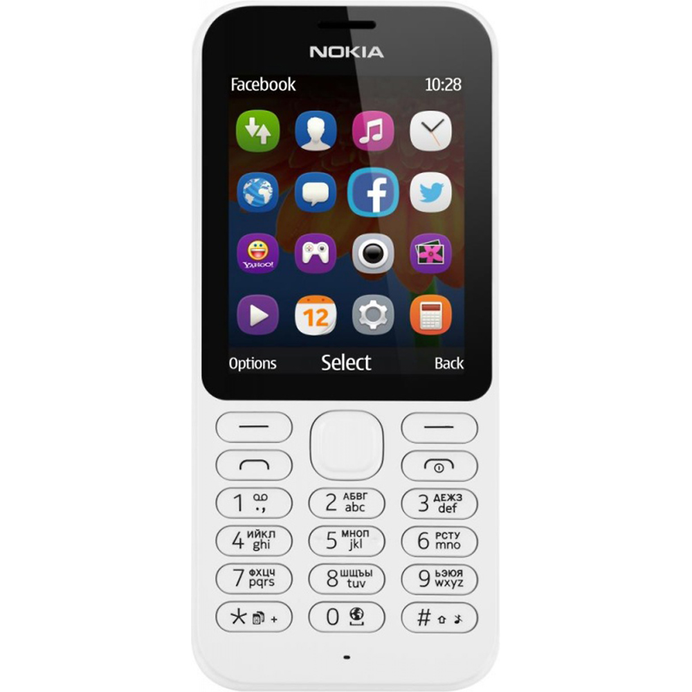 Мобильный телефон NOKIA 222 Dual SIM (white) купить в Киеве ➦ лучшая цена в  Фокстрот по всей Украине: Харьков, Днепр, Одесса, Николаев, Запорожье