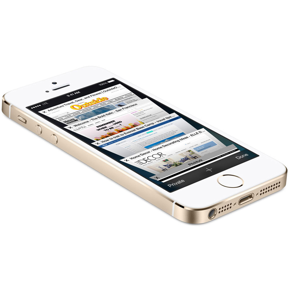 Смартфон APPLE iPhone 5S 16Gb Gold Refurbished by Apple Вбудована пам’ять, Гб 16