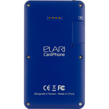 Мобильный телефон ELARI CardPhone Blue (LR-CP-BL)