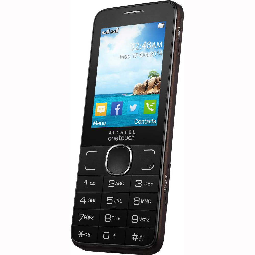 Мобільний телефон ALCATEL 2007D Dark Chocolate Акумулятор 750