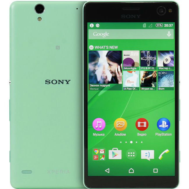 Смартфон SONY E5333 Xperia C4 Dual Mint Вбудована пам’ять, Гб 16