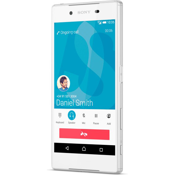 Смартфон SONY Xperia Z5 Dual E6683 White Вбудована пам’ять, Гб 32