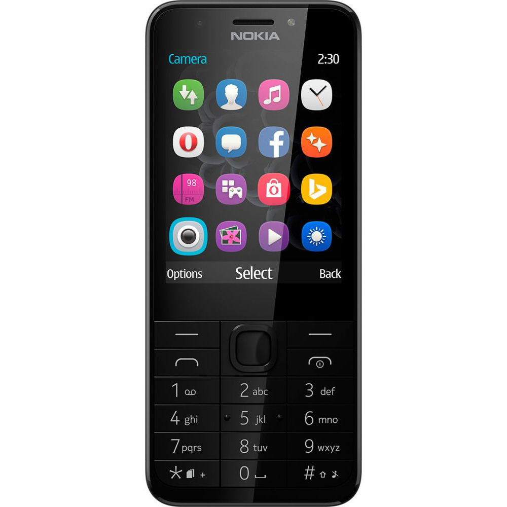 

Мобильный телефон NOKIA 230 Dual SIM Dark Silver, 230 Dual SIM