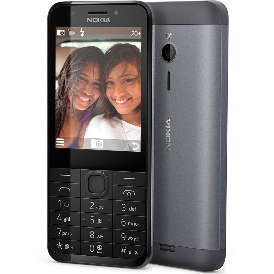 Мобильный телефон NOKIA 230 Dual SIM Dark Silver