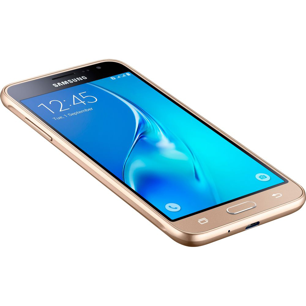 Смартфон SAMSUNG Galaxy J3 2016 1.5/8Gb Duos Gold (SM-J320HZDDSEK) Діагональ дисплея 5