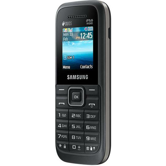 Фото 3 Мобильный телефон SAMSUNG SM-B105E ZKA (black)