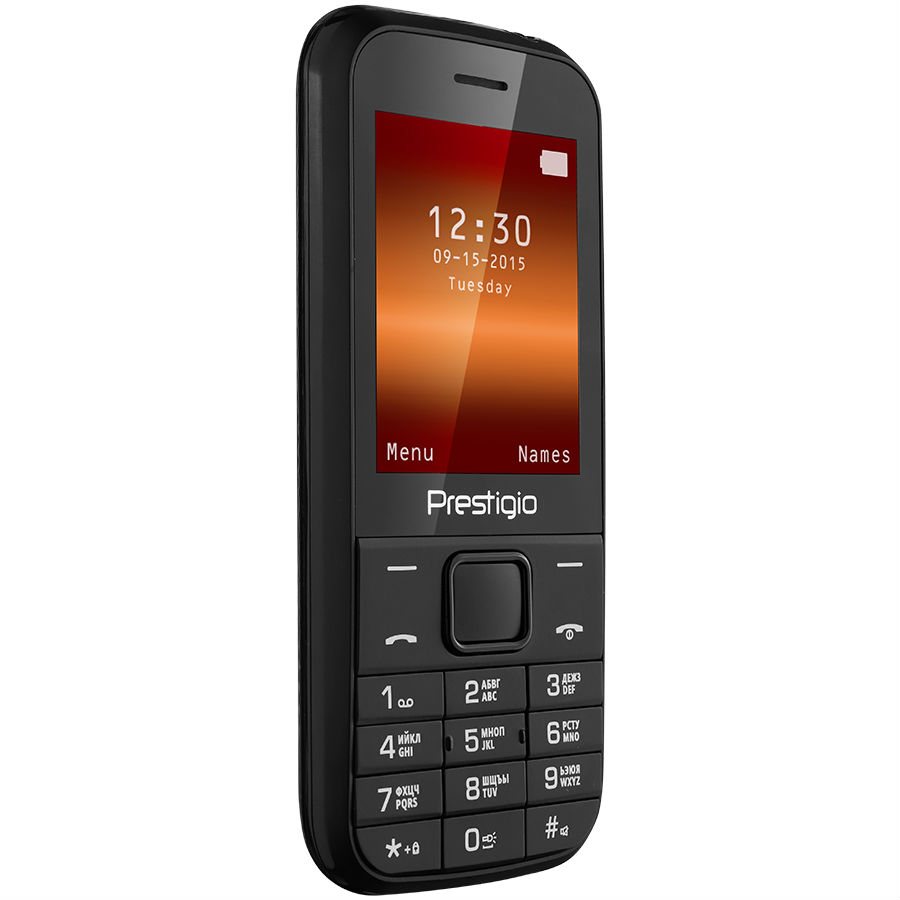 Мобильный телефон PRESTIGIO 1240 DS Black купить в Киеве ➦ лучшая цена в  Фокстрот по всей Украине: Харьков, Днепр, Одесса, Николаев, Запорожье