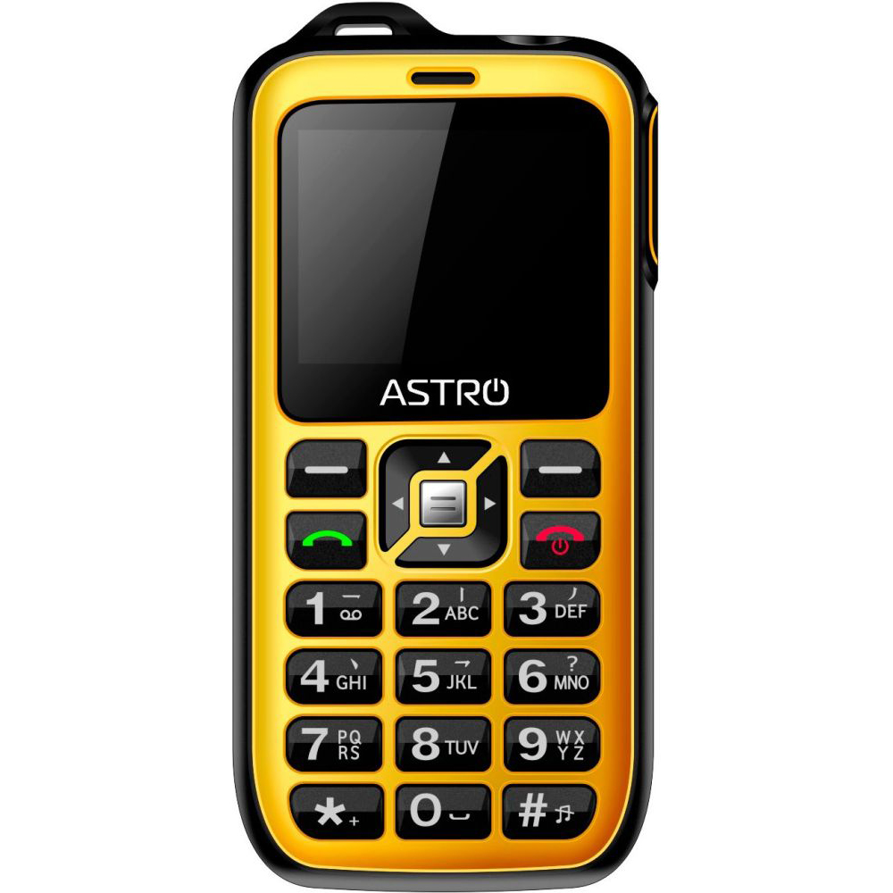 

Мобильный телефон ASTRO B 200 RX Yellow, B 200 RX Yellow