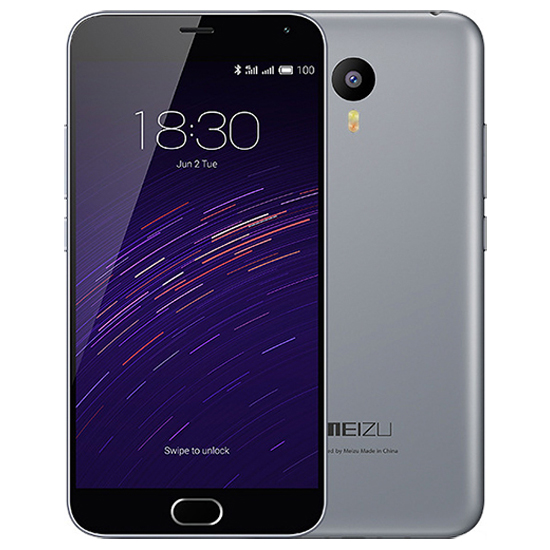 Смартфон Meizu M2 Note 16GB (Grey) Встроенная память, Гб 16