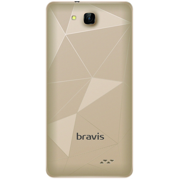 Смартфон BRAVIS A503 JOY 1/8Gb Dual Sim Gold Діагональ дисплея 5