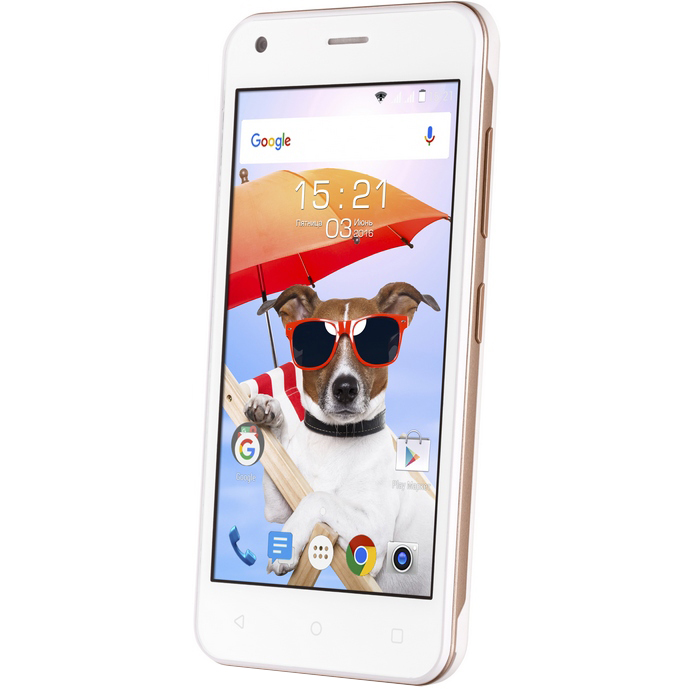 Смартфон FLY FS454 Nimbus 8 White Dual Sim