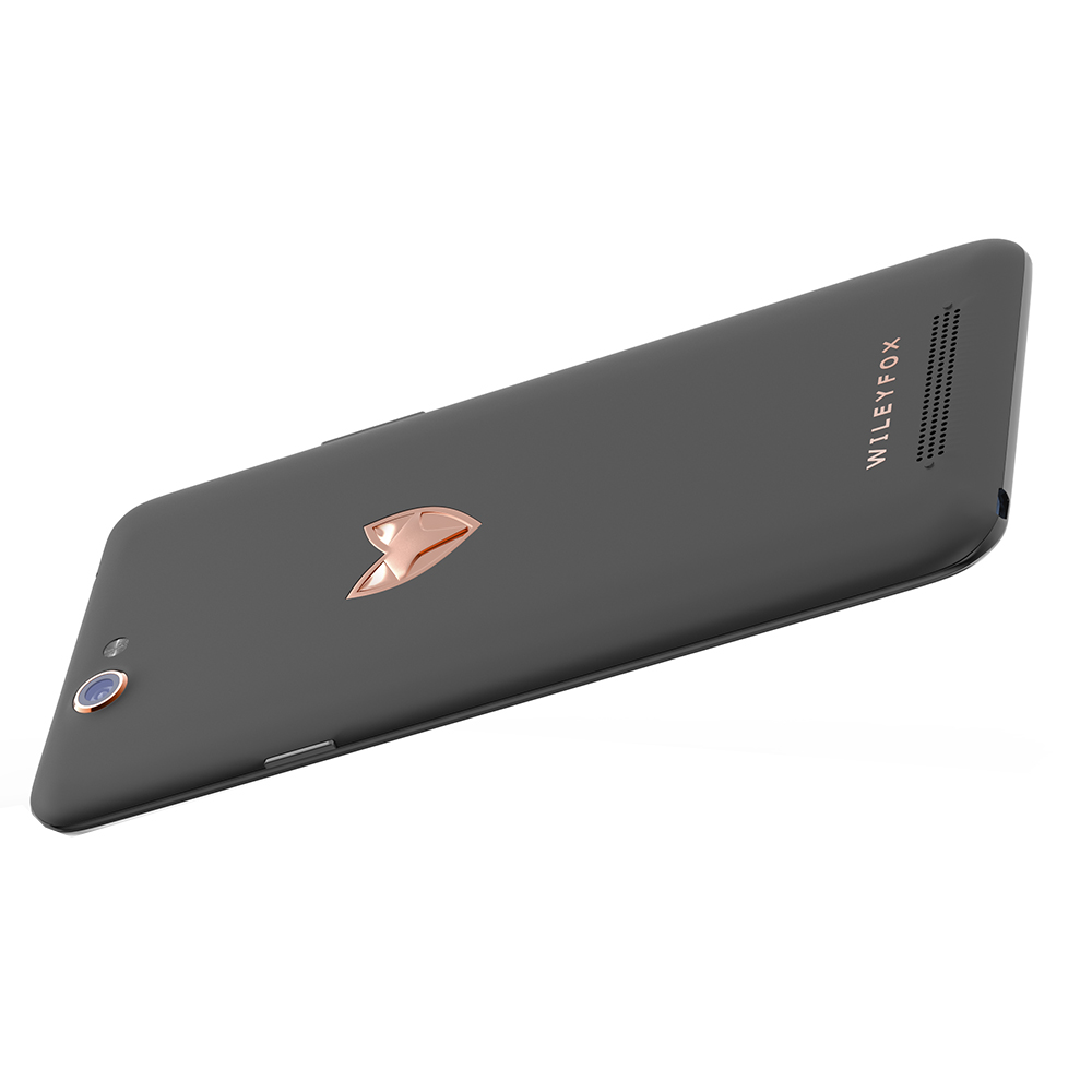 Смартфон WILEYFOX Spark Plus  2/16Gb Dual Sim Blаck Вбудована пам’ять, Гб 16