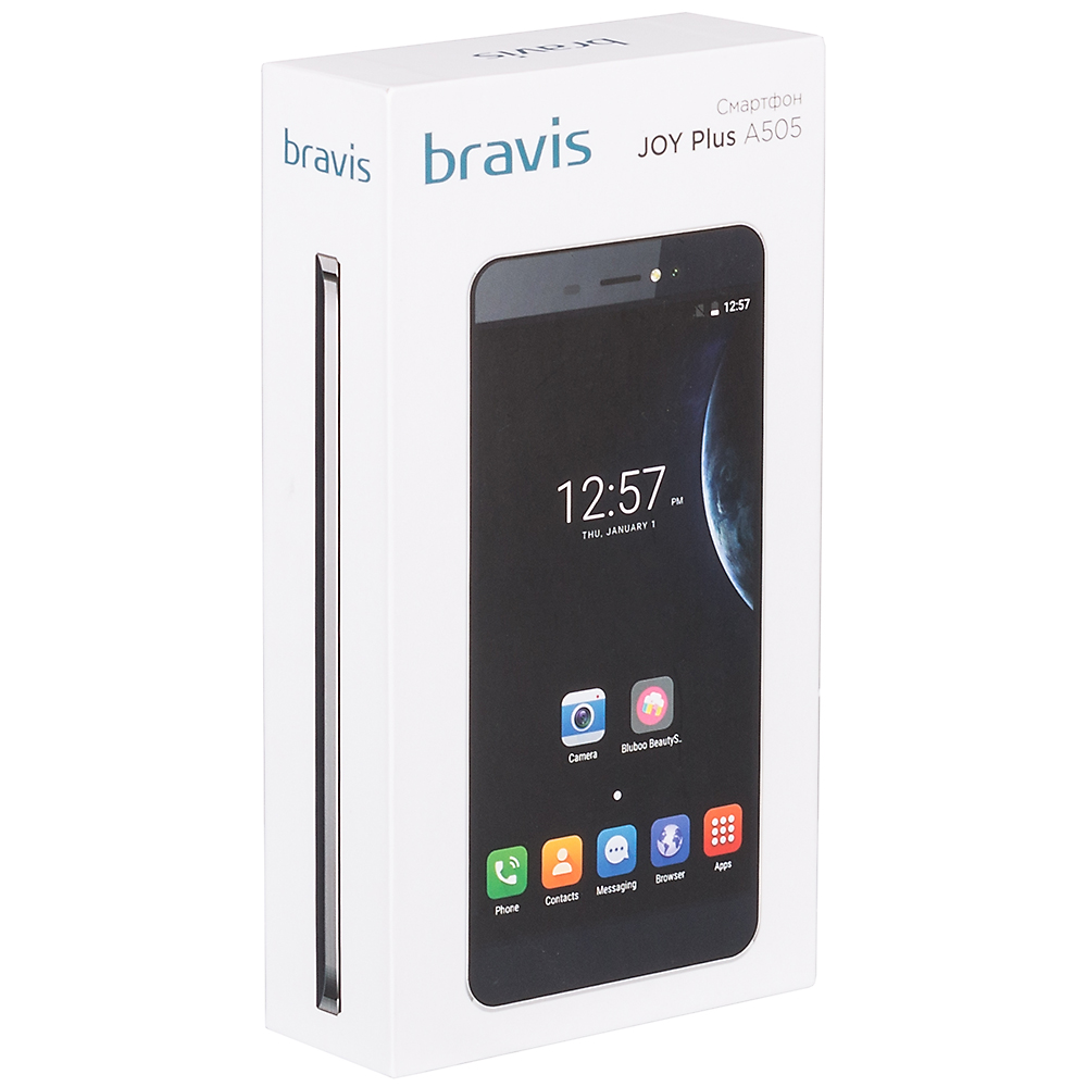 В Украине Смартфон Bravis A505 JOY Plus 1/8Gb Dual Sim Gold