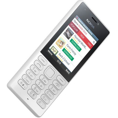 Фото 4 Мобильный телефон NOKIA 216 Dual Sim Grey (A00027788)