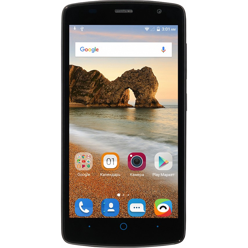 Смартфон ZTE Blade L5 Plus 1/8Gb Black