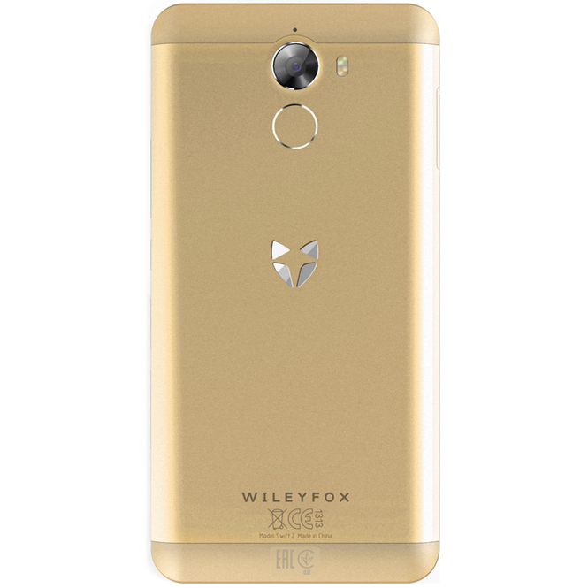 Смартфон WILEYFOX Swift 2 2/16Gb Dual Sim Champagne Gold Встроенная память, Гб 16