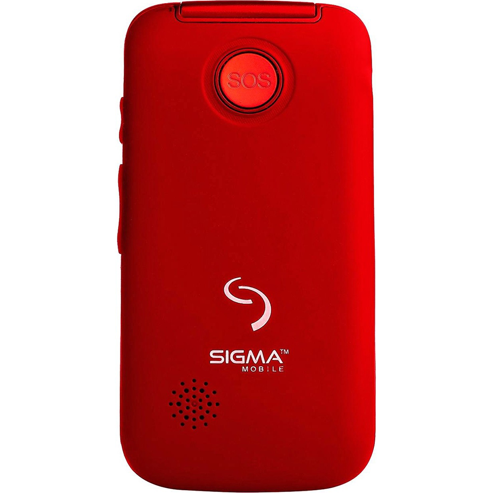 Мобільний телефон SIGMA Comfort 50 Shell DUO Black-Red Діагональ дисплея 2.4