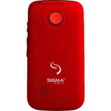 Мобильный телефон SIGMA Comfort 50 Shell DUO Black-Red