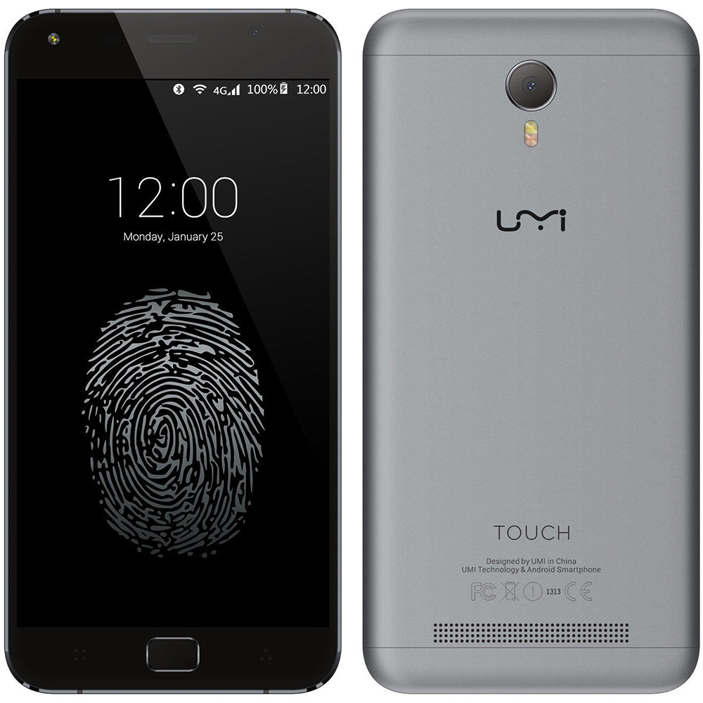 Смартфон UMI Touch Gray Матрица IPS