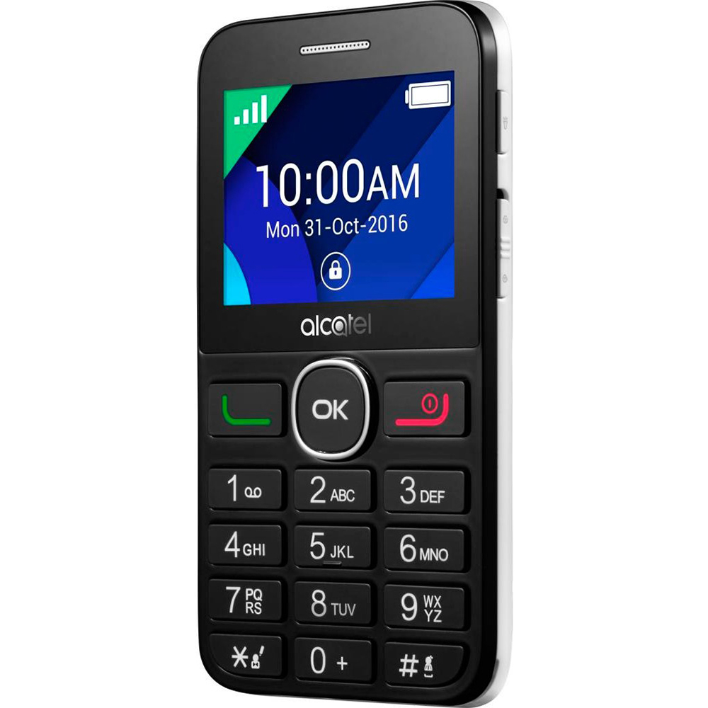 Замовити Мобільний телефон Alcatel OneTouch 2008G Pure White