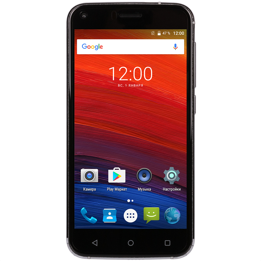 Смартфон BRAVIS A506 Crystal 1/8Gb Dual Sim Black