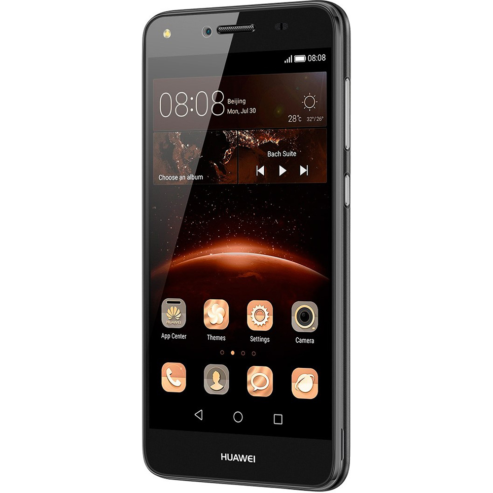 Смартфон HUAWEI Y5II Dual Sim (black) + Lifecell Диагональ дисплея 5