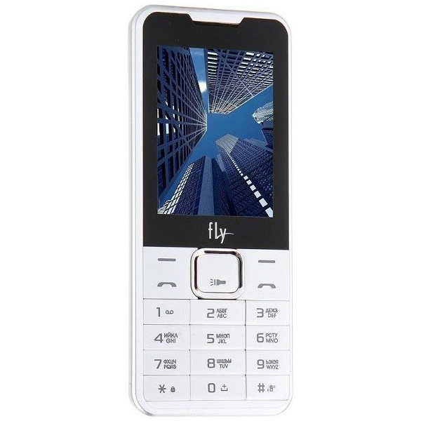 Мобильный телефон FLY FF243 Dual Sim White Аккумулятор 1700