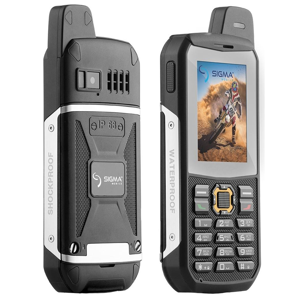 Мобильный телефон SIGMA X-treme 3SIM Black (4827798524428) купить в Киеве ➦  лучшая цена в Фокстрот по всей Украине: Харьков, Днепр, Одесса, Николаев,  Запорожье