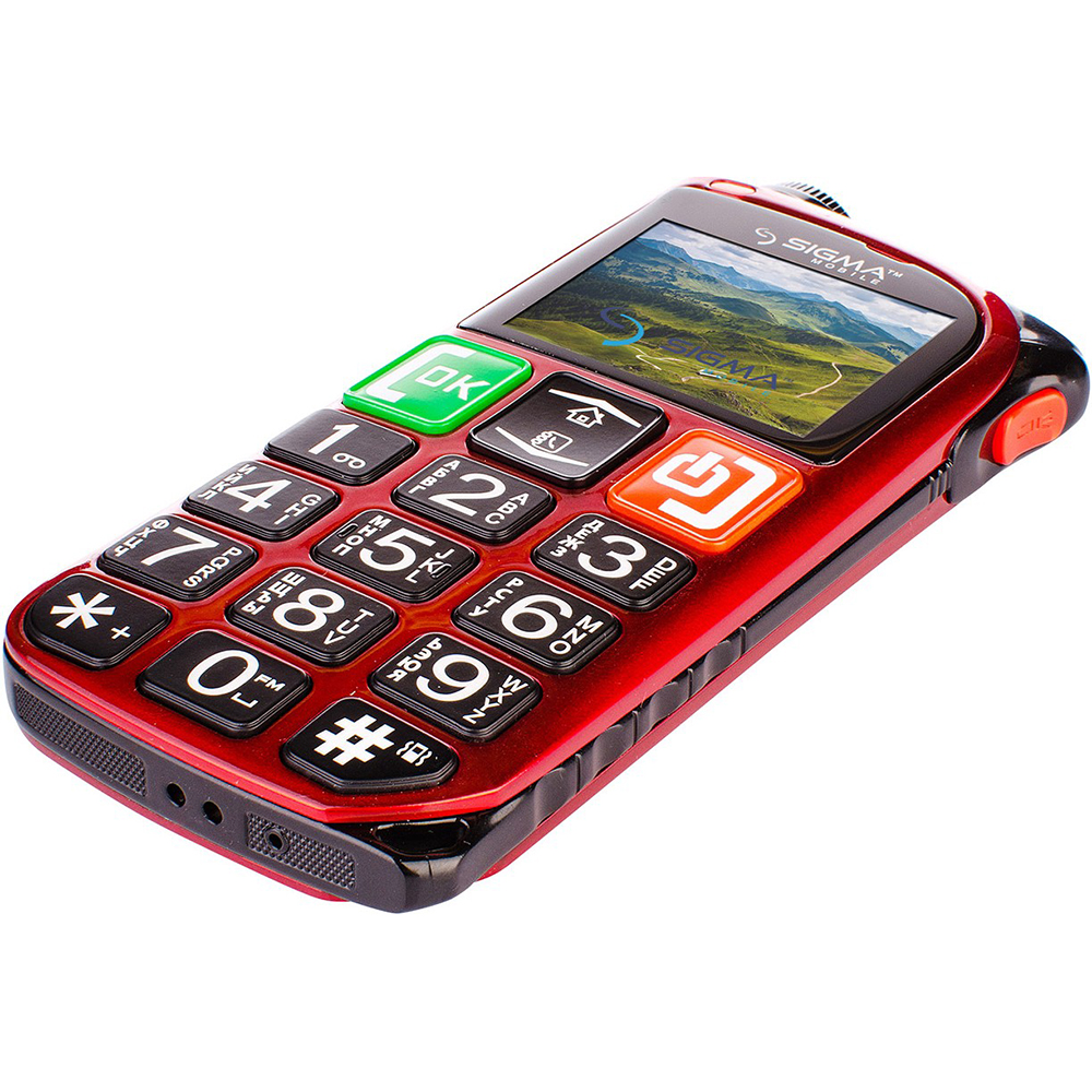 Мобильный телефон Sigma mobile Comfort 50 Light Dual SIM Red  (4827798224335) купить в Киеве ➦ лучшая цена в Фокстрот по всей Украине:  Харьков, Днепр, Одесса, Николаев, Запорожье