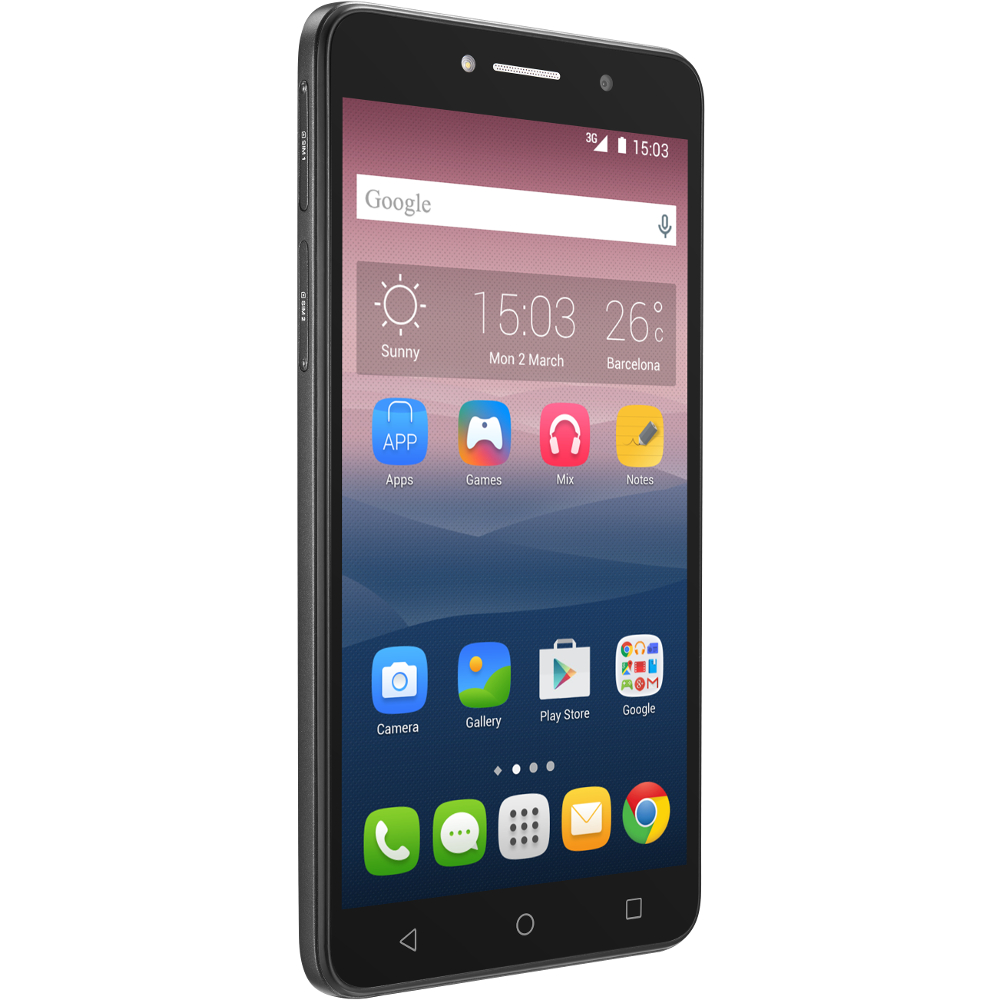 ALCATEL ONETOUCH Pixi 4 8050D Dual Sim Volcano Black (8050D-2AALUA4) купить  в Киеве ➦ лучшая цена в Фокстрот по всей Украине: Харьков, Днепр, Одесса,  Николаев, Запорожье