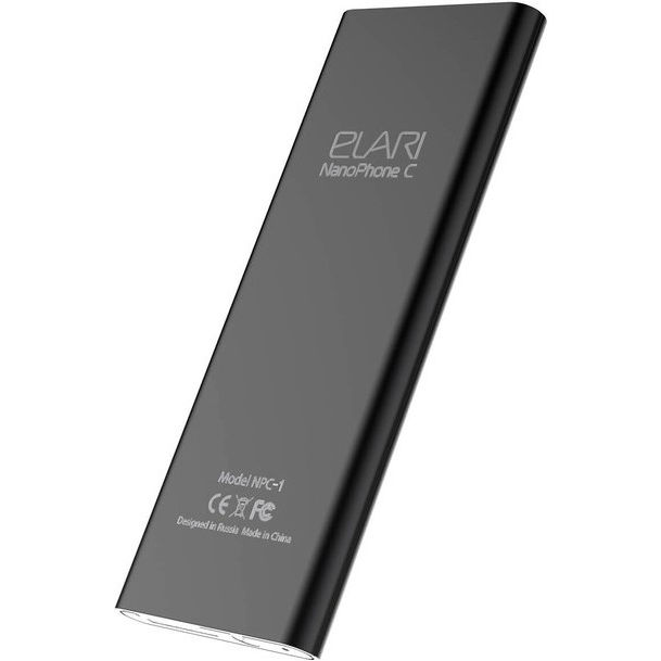 Фото 3 Мобильный телефон ELARI NanoPhone C Black (LR-NPC-BLK)