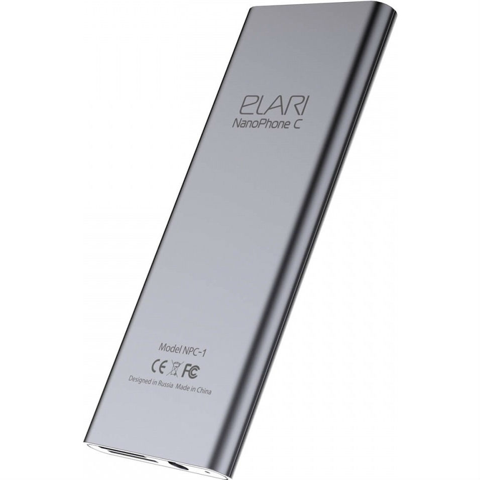 Мобильный телефон ELARI NanoPhone C Silver (LR-NPC-SLV) купить в Киеве ➦  лучшая цена в Фокстрот по всей Украине: Харьков, Днепр, Одесса, Николаев,  Запорожье