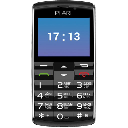 Мобільний телефон ELARI SafePhone Black (LR-SF-BLK)