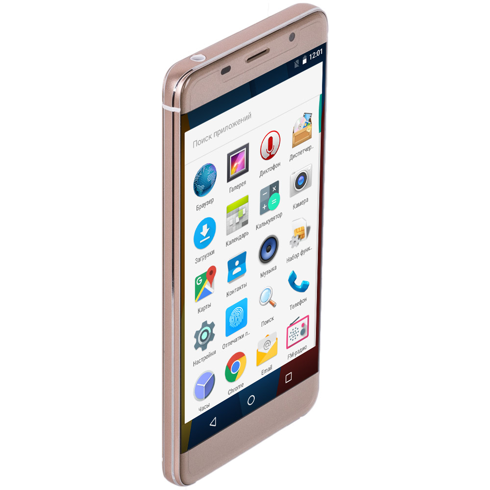 Смартфон BRAVIS S500 Diamond 2/16Gb Dual Sim Gold Вбудована пам’ять, Гб 16