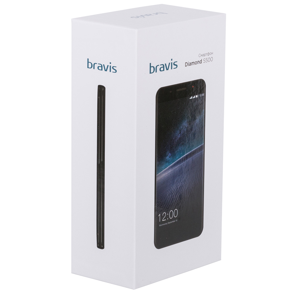 В Україні Смартфон BRAVIS S500 Diamond 2/16Gb Dual Sim Gold