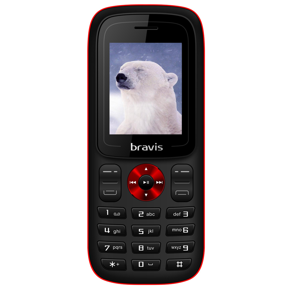 Мобильный телефон BRAVIS C180 Jingle Dual Sim Black