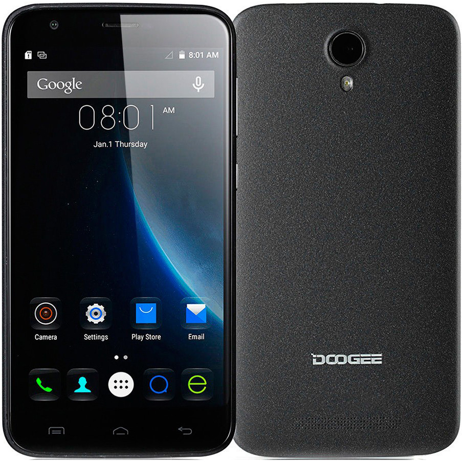 Смартфон DOOGEE Valencia 2 Y100 Plus (Black) Матрица IPS