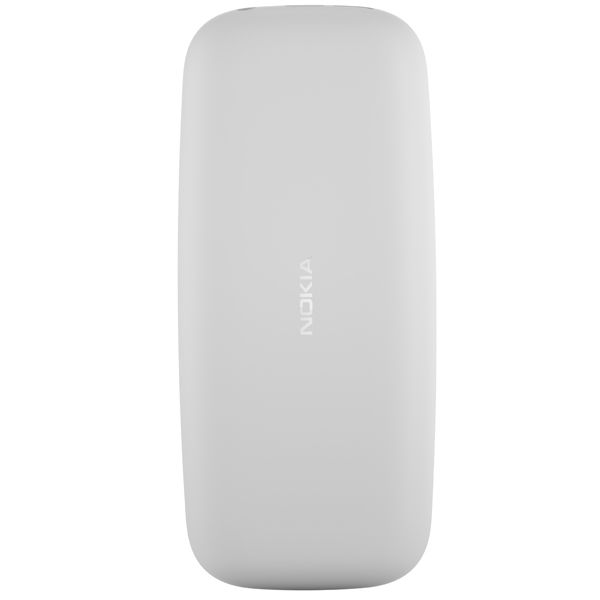 Мобильный телефон NOKIA 105 Single Sim New White Диагональ дисплея 1.8