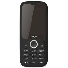 Мобільний телефон ERGO F242 Turbo Dual Sim Black