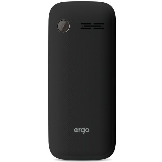 Мобільний телефон ERGO F242 Turbo Dual Sim Black Акумулятор 3000