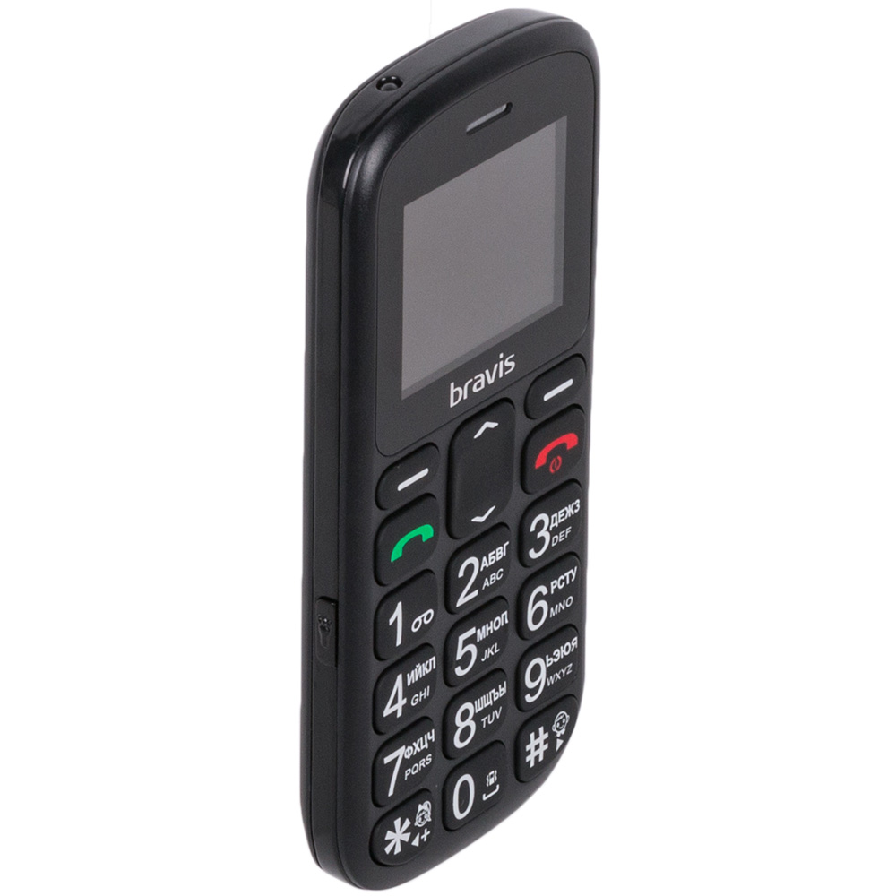 Мобильный телефон BRAVIS C181 Senior Dual Sim Black купить в Киеве ➦ лучшая  цена в Фокстрот по всей Украине: Харьков, Днепр, Одесса, Николаев, Запорожье