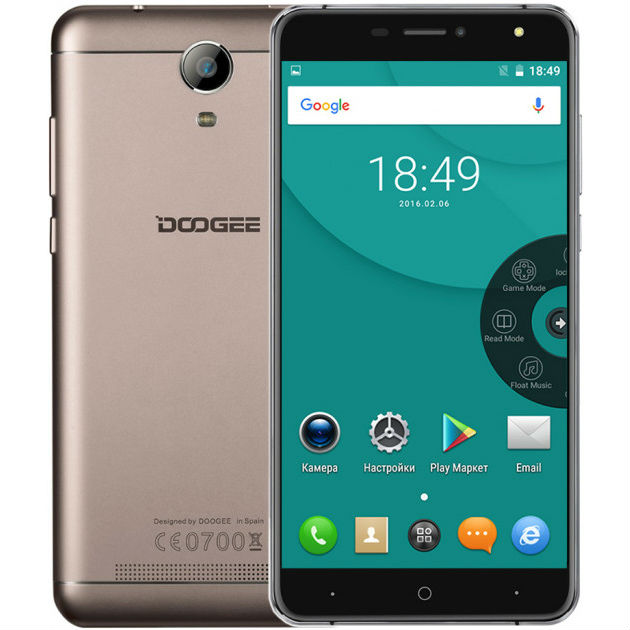 Смартфон DOOGEE X7 Pro Gold Встроенная память, Гб 16