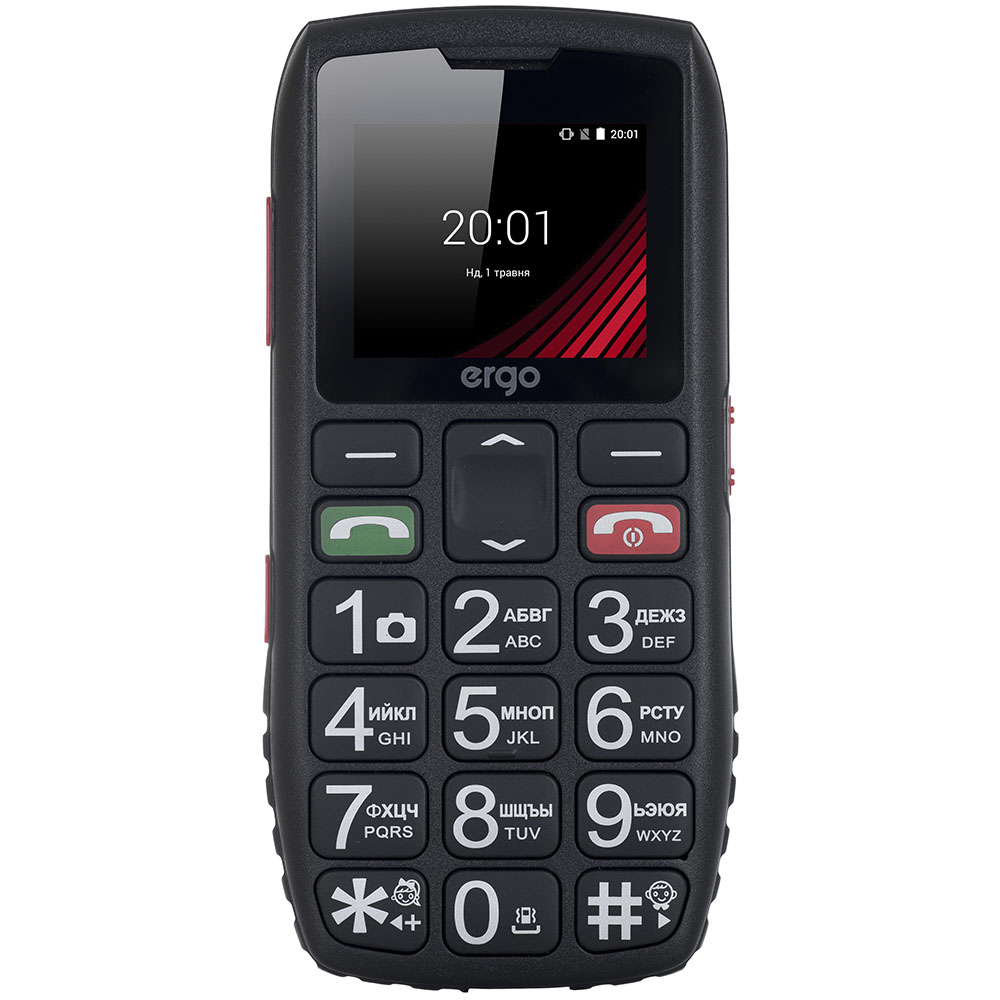 

Мобильный телефон ERGO F184 Respect Dual Sim, F184 Respect Dual Sim